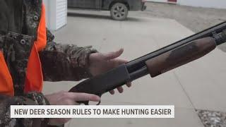 New rules for firearm deer season in Michigan