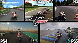 MOTOGP PS1 VS PS2 VS PS3 VS PS4 VS PS5