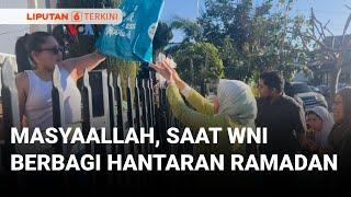 MasyaALLAH... Momen Komunitas Muslim Indonesia di Los Angeles Berbagi Hantaran Ramadan | Liputan 6