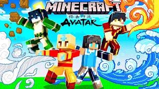 Minecraft: AVATAR THE LAST AIRBENDER! (Bedrock DLC Mashup Pack!)