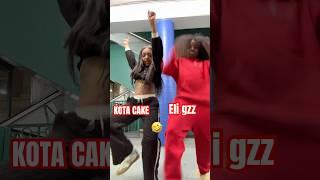 Who trip out better??  ​⁠@Eligzzz15  #shorts #trending #viralvideo #dance #kotacake