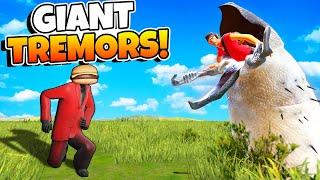 Giant TREMORS Tried to Eat Us in Garry's Mod?!