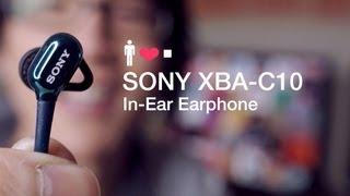 Sony XBA-C10 Balanced Armature Earphone Review: Practical Design Redux