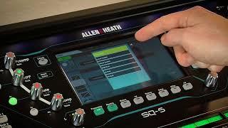 Allen & Heath SQ – Input Processing