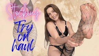 Lucy N 4K Body art suit How to clean? Transparent Haul No Bra See Through Try On