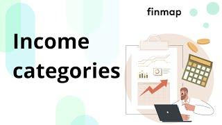 Income categories in Finmap