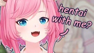 Russian Vtuber Sati Akura about h*ntai with her