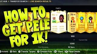 FIFA 15 - HOW TO GET PELE FOR 1000 COINS !!!