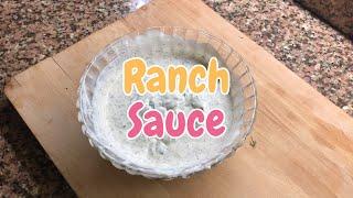 Ranch Sauce In 1 MIN | How to make it easy at  Home
