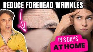 EASILY SMOOTH DEEP FOREHEAD LINES AT HOME INEXPENSIVELY