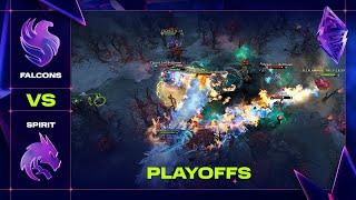 SEMIFINALS! SPIRIT vs FALCONS - Official Highlights - BLAST Slam III Dota 2