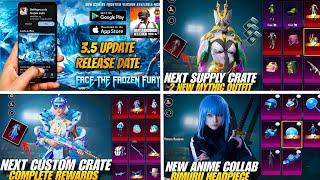 Bgmi 3.5 Update Confirm Release Date | Next Supply Crate Leaks | Next Custom Crate Pubg | 3.5 update