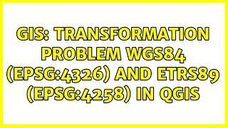 GIS: Transformation problem WGS84 (EPSG:4326) and ETRS89 (EPSG:4258) in QGIS