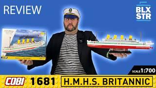 Sister ship of the Titanic: H.M.H.S. BRITANNIC 1:700 | Review | COBI-1681