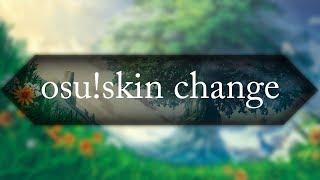 osu!skin change - как поменять скин в osu!