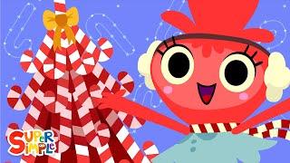 Candy Cane Tree | Original Kids Christmas Song | Super Simple Songs