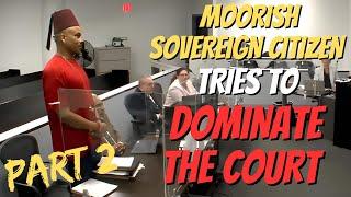 ARROGANT Sovereign Citizen Tries To TAKE OVER Judge's Courtroom!