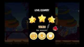 Abra-Ca-Bacon 1-1 Angry Birds Seasons - level 1 Walkthrough 3 Stars (HD)