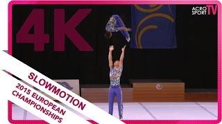 Ibraev, Tarapat - Russia - Men´s pair - Junior all-around final - European Championship 2015