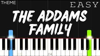 The Addams Family Theme | EASY Piano Tutorial