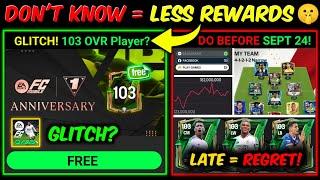 GLITCH! FREE 103 OVR Player? - EVERYONE Must DO BEFORE FC 25 Mobile Releases | Mr. Believer