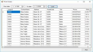 C# Tutorial - Filter records between two dates | FoxLearn