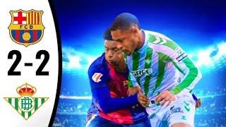 Barcelona vs Real Betis 2-2 - All Goals & Highlights - 2025 | Barcelona vs Real Betis live