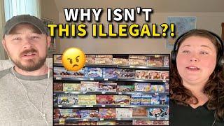 Americans React: US Foods Banned in UK & Europe | Why do we put up with this?