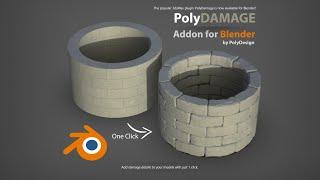 PolyDamage |  Blender Addon