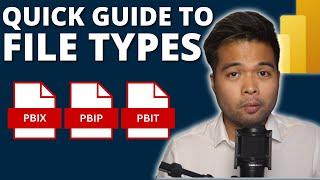 QUICK GUIDE TO POWER BI FILE FORMATS // PBIX, PBIT, PBIDS, PBIP, PBIR, PBIDS, TMSL, TMDL