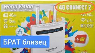 World Vision 4G Connect 2 Проводит интернет туда , куда провайдер не смог ️