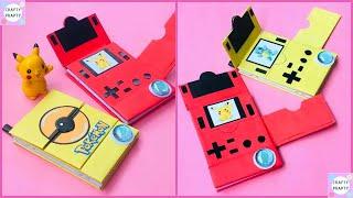 How to make Pokémon Notebook /DIY Pokédex Notebook / Pokémon Back to school supplies