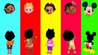 Wrong Eyes! DAME TU COSITA SONG Brody and Moana and Bora and Cocomelon and Mickey Mouse