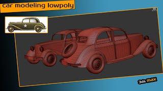 car modeling in 3dsmax beginer