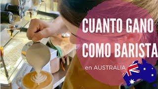 Un dia en la vida de un BARISTA y ESTUDIANTE en AUSTRALIA