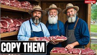 How the Amish Preserve 20 Years Food Storage Naturally Amish Life, Winter Secrets