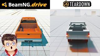 Как правильно УСТРАИВАТЬ АВАРИИ ИЗ BEAMNG DRIVE в TEARDOWN Володя МОДЫ в Тирдаун ( тирдавн )