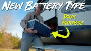 New Type Of RV Battery! Epoch Dual Purpose Cranking Lithium Battery.