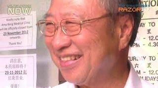 Dr Tan Cheng Bock's last day at Ama Keng Clinic