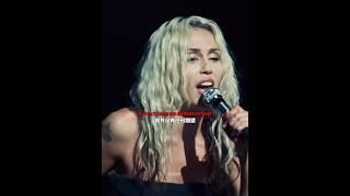 Miley Cyrus Talks About The Creation Of Flowers   #mileycyrus #flowers #music #shorts