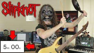 Making A SLIPKNOT Song In 5 Minutes (Speedrun)