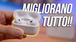 Apple AIRPODS PRO 2, sembrano UGUALI ma SONO MOLTO MEGLIO!