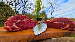 STEAK Stromboli *ULTIMATE Cheesy Goodness* | ASMR Outdoor Cooking