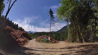 Driving on Jones Lake FSR near Hope, BC - ihikebc.com