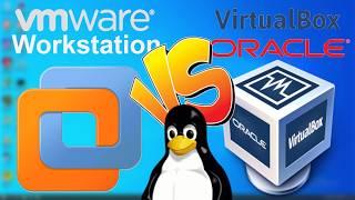 All Free! Better with a Linux Host?  VMware Workstation vs Oracle Virtualbox