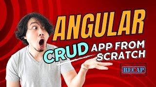 Angular 17  CRUD operation for Beginners | crud operation using Angular 17 from scratch,