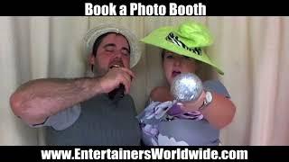 Book a Photo Booth with EntertainersWorldwide.com