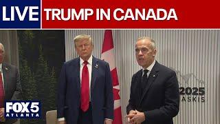 WATCH LIVE: Trump in Canada for G7 Summit 2025