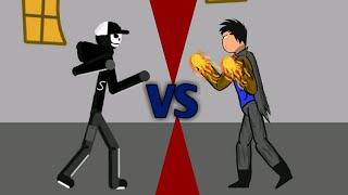 Skull Gamer55 vs Spriying (recorded myself animating it :v)