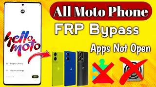 All Moto FRP Bypass 2025  | Google Play Service Not Open | Motorola Frp Bypass Setting Not Open